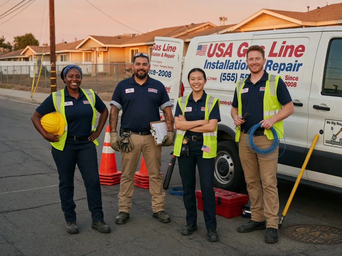 Gas Line Installation company in Sharpsburg, IA